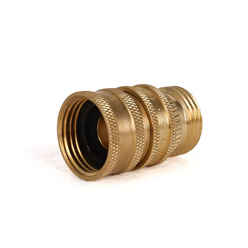GerainGarden Brass Quick Coupling Hose Fitting Pipe Swivel Connector