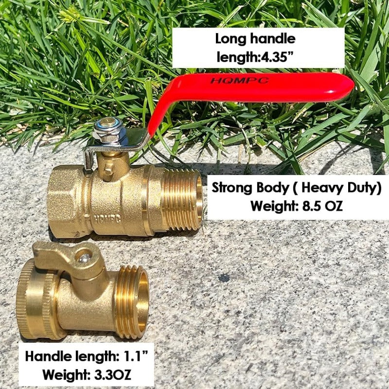 Gerain Garden High Pressure Hydraulic Brass Hose Tap Ball Valve