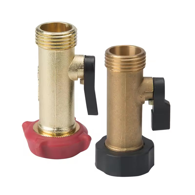 GerainGarden Irrigation Brass Shut Off Hose Connector Valve