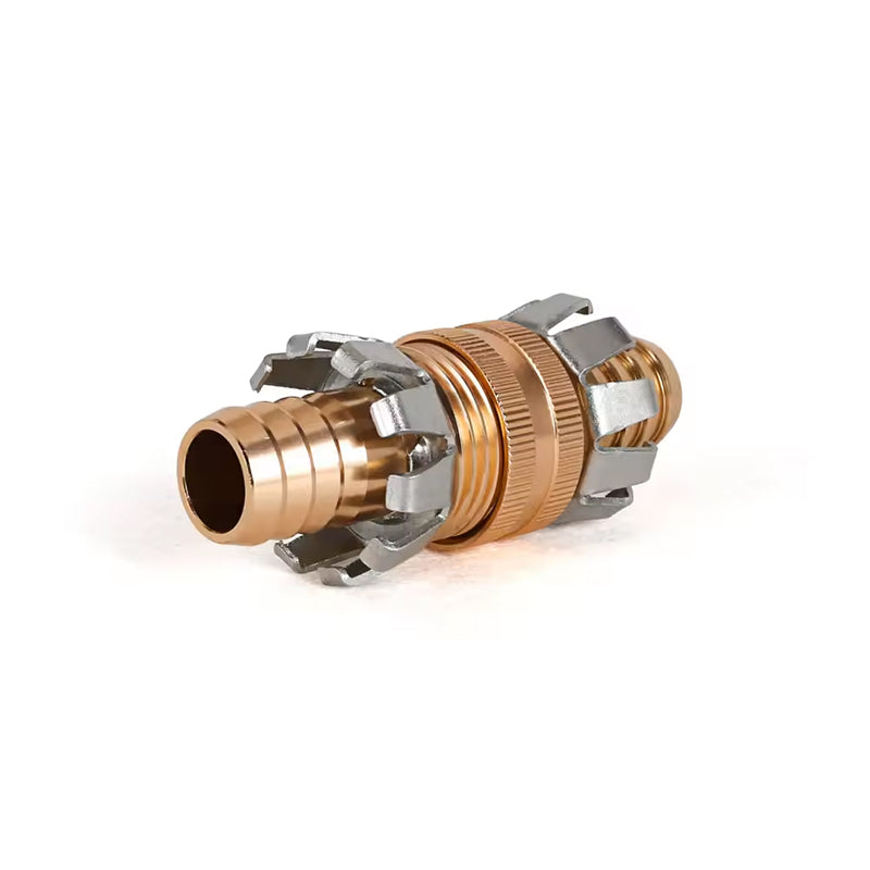 GerainGarden 3/4 Hydraulic Hose Repair Kit with Clamps Pipe Repair Connector