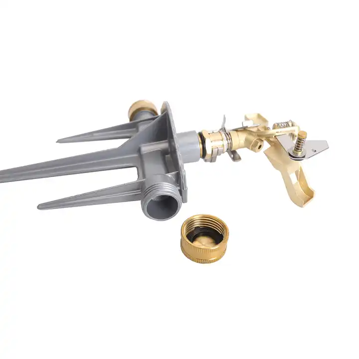 GeRain Irrigation 360 Degree Water-saving Sprinkler with Metal Spike