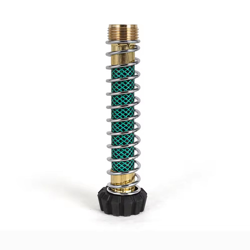 GerainBrass Garden Hose Coil Spring Protector Connector Coupling Adapter