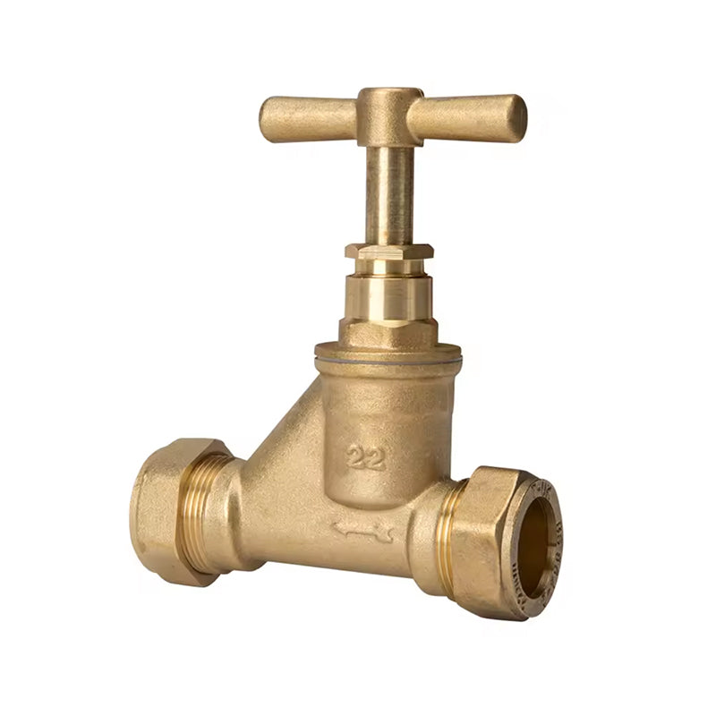 Geraincw617n Brass 40mm City Water Stop Cock Valve