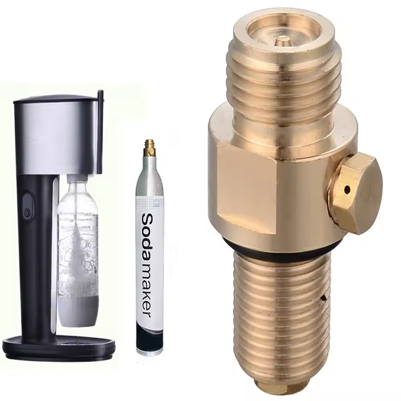 GerainBrass Co2 Cylinder Pin Valve