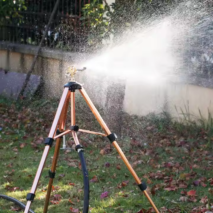 GeRain GerainNew Color Matching Tripod Sprinkler 300 Degree Large Area Coverage