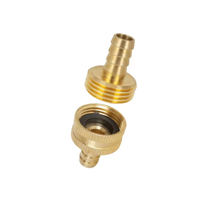 GerainGarden 1/2 Brass Hose Repair Kit Quick Hose Pipe Connector Hose Connector Screwfix Hose Connector for Tap Hose Connector Plastic Hose Connector for Kitchen Tap