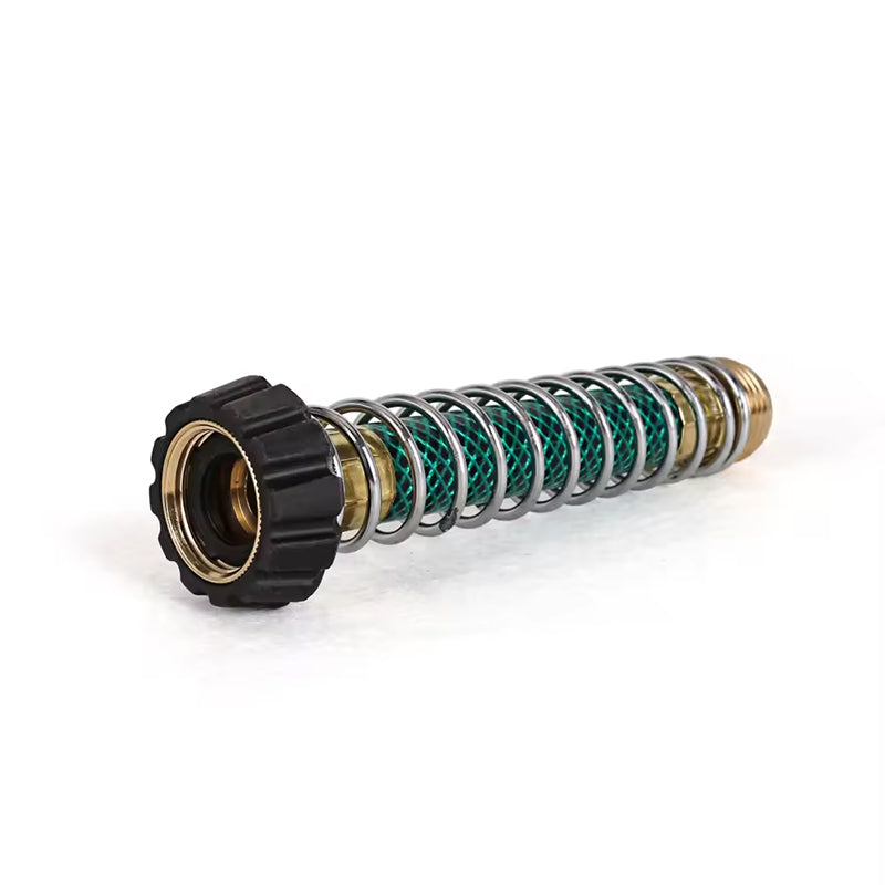 GerainBrass Garden Hose Coil Spring Protector Connector Coupling Adapter