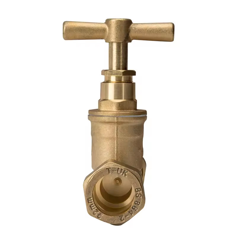 Geraincw617n Brass 40mm City Water Stop Cock Valve