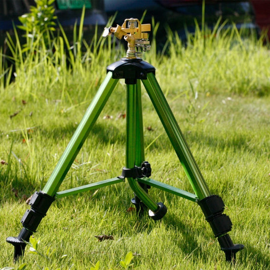 GeRain Hot Sell Green Aluminum Tripod Impact Sprinkler Water Garden for Lawn