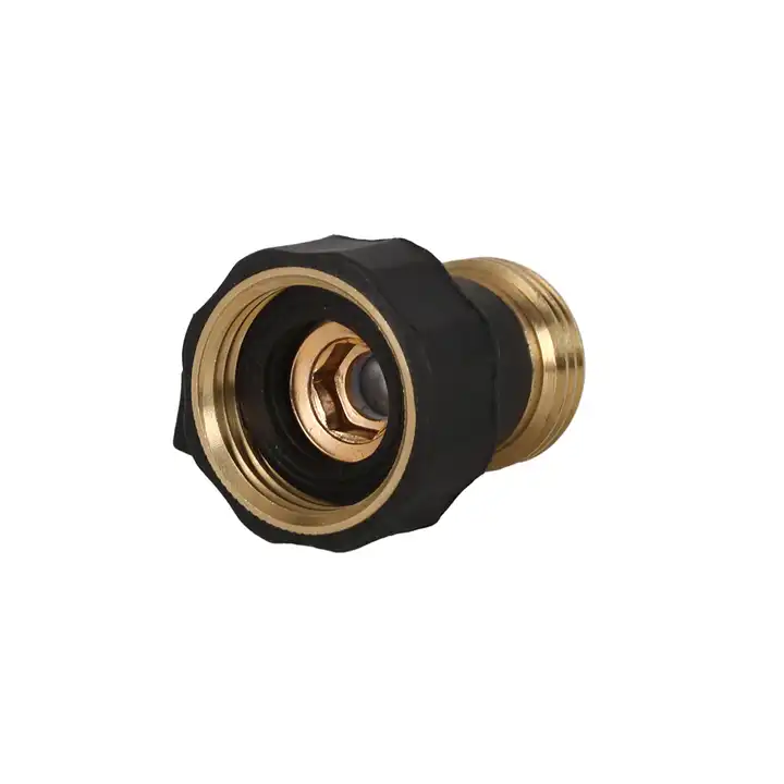 GeRain Garden Aluminum One Way Water Hose Shut Off Valve