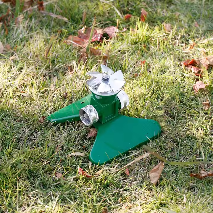 GeRain Irrigation System Lawn Sprinkler Heavy Duty Metal Square Garden Sprinkler for Yard