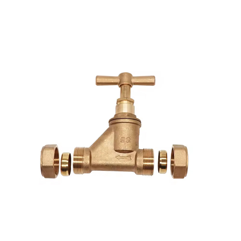 Geraincw617n Brass 40mm City Water Stop Cock Valve