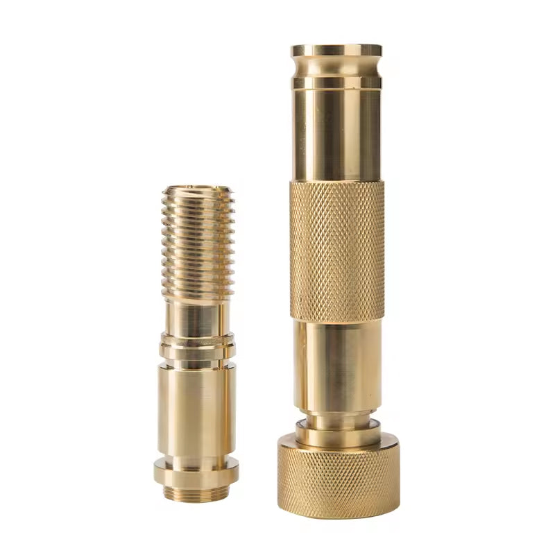 GerainHX-3437 Solid Brass Variable Flow Controls Hose Nozzle Garden Water Gun
