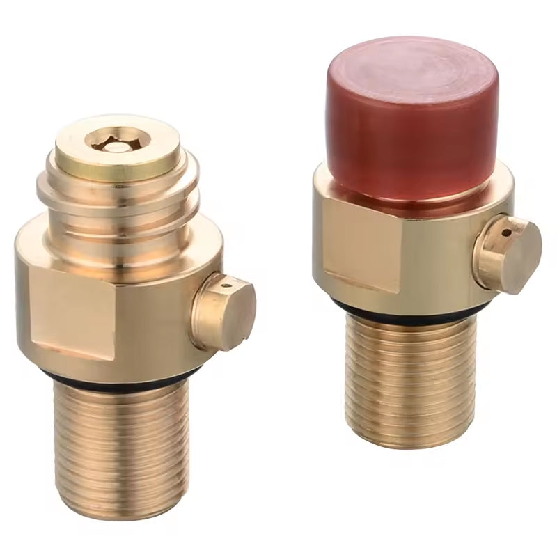 GerainBrass Co2 Cylinder Pin Valve