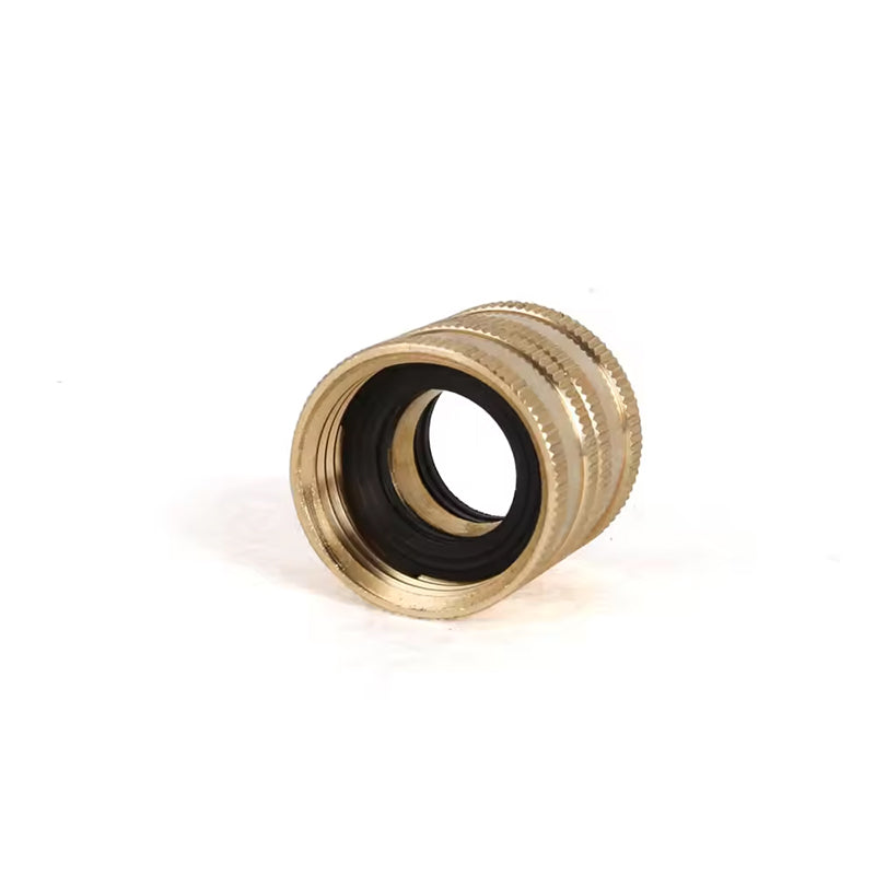 GerainGarden 3/4 Brass Quick Coupling Tap Adaptor Hose Swivel Faucet Connector
