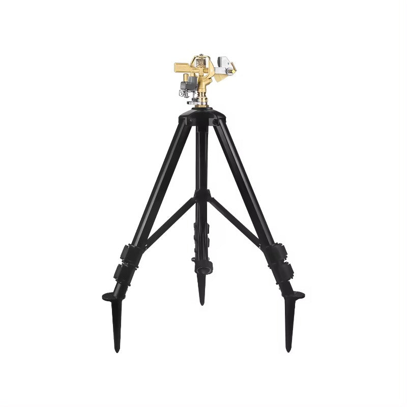 GeRain Hot Sell Black Aluminum Tripod Impact Sprinkler Water Garden