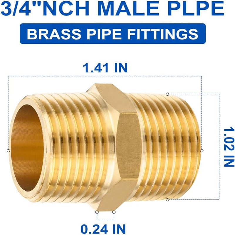 GerainCopper Brass Metal Pipe Fitting Connector for Hose