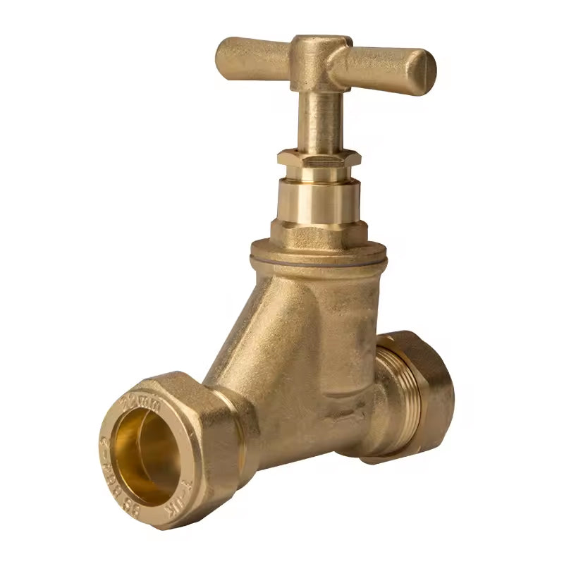 Geraincw617n Brass 40mm City Water Stop Cock Valve