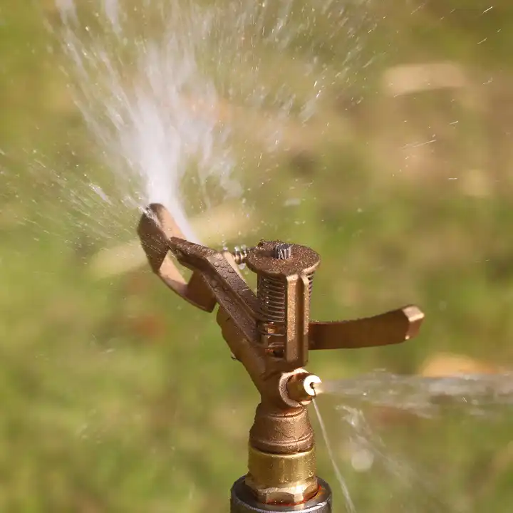 GeRain Agriculture Water Irrigation Impact Sprinkler with Metal Spike