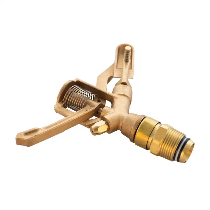 GeRain Agriculture Water Irrigation Impact Sprinkler with Metal Spike